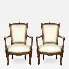 Pair of Stamped Maison Jansen Armchairs - 3019335