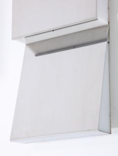 Pair of Steel Wall Lamps France c 1970 - 3609501