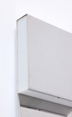 Pair of Steel Wall Lamps France c 1970 - 3609502