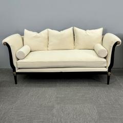 Pair of Steel and Bronze Sofas Settees Hollywood Regency Peter Marino Style - 3137578