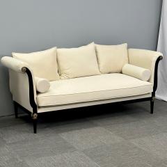 Pair of Steel and Bronze Sofas Settees Hollywood Regency Peter Marino Style - 3137585