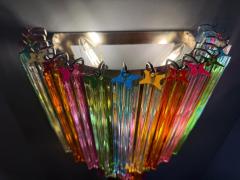 Pair of Striking Multicolor Contemporary Crystal Prism Wall Sconces Vortigo - 4625254