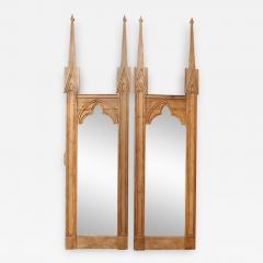 Pair of Stripped Pine Mirrors - 1839869