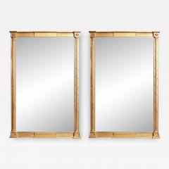 Pair of Substantial Georgian Giltwood Mirrors - 3426328