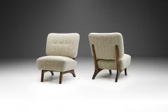 Pair of Susanna Lounge Chairs by Aake Anttila Finland 1950s - 4400959