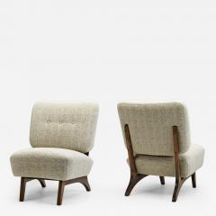 Pair of Susanna Lounge Chairs by Aake Anttila Finland 1950s - 4401031