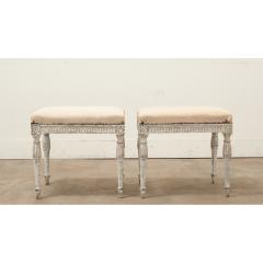 Pair of Swedish 18th Century Louis XVI Style Benches - 3510640