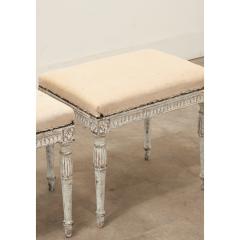 Pair of Swedish 18th Century Louis XVI Style Benches - 3510646