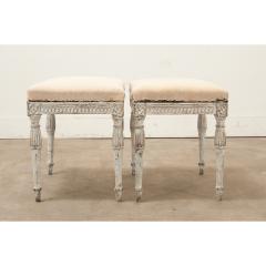 Pair of Swedish 18th Century Louis XVI Style Benches - 3510791