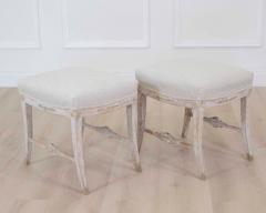 Pair of Swedish 19th Century Gustavian Stools - 4722899