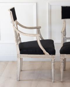 Pair of Swedish Armchairs circa 1800 - 4812459