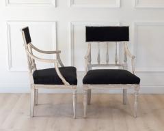 Pair of Swedish Armchairs circa 1800 - 4812462