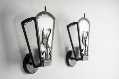 Pair of Swedish Art Deco Wall Lights - 4554832