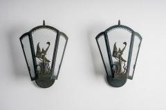 Pair of Swedish Art Deco Wall Lights - 4554833