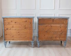 Pair of Swedish Blue Commodes - 4699057