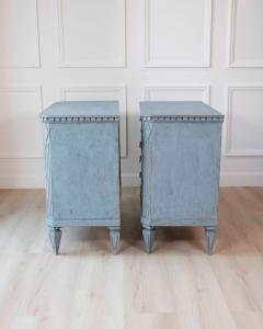 Pair of Swedish Blue Commodes - 4699061