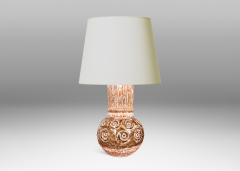 Pair of Swedish Brutalist Table Lamps - 4542588
