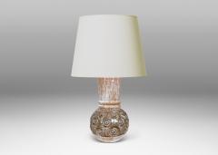 Pair of Swedish Brutalist Table Lamps - 4702859