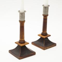 Pair of Swedish Candlesticks Late 19th Century - 812942