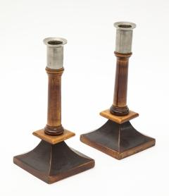 Pair of Swedish Candlesticks Late 19th Century - 812943