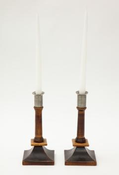 Pair of Swedish Candlesticks Late 19th Century - 812946