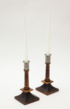 Pair of Swedish Candlesticks Late 19th Century - 812947