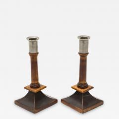 Pair of Swedish Candlesticks Late 19th Century - 815702