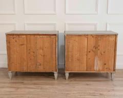 Pair of Swedish Carved Pine Chests of Drawers Early 20th Century - 4507268