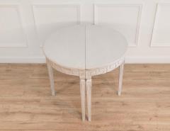 Pair of Swedish Demi Lune Consoles circa 1880 - 4481108