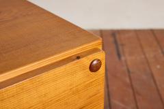 Pair of Swedish Dressers w Leather Handles - 4287190