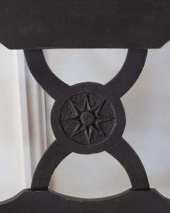 Pair of Swedish Ebonized Neoclassical Armchairs Circa 1880 - 4812494