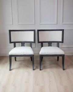 Pair of Swedish Empire Chairs Early 19th Century - 4564528