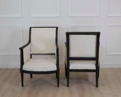 Pair of Swedish Empire Style Armchairs - 4722872