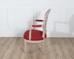 Pair of Swedish Gustavian Armchairs with Original Paint circa 1820 - 4364589