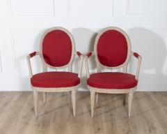 Pair of Swedish Gustavian Armchairs with Original Paint circa 1820 - 4364594