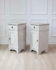 Pair of Swedish Gustavian Bedside Cabinets Circa 1800 - 4557944