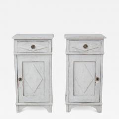 Pair of Swedish Gustavian Bedside Cabinets Circa 1800 - 4559279
