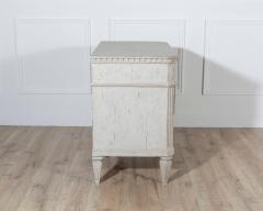 Pair of Swedish Gustavian Style Painted Chests of Drawers Early 20th Century - 4313760