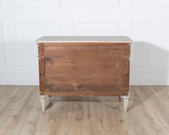 Pair of Swedish Gustavian Style Painted Chests of Drawers Early 20th Century - 4313761