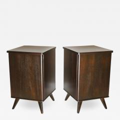 dark walnut bedside cabinets