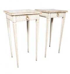 Pair of Swedish Neoclassic Bedside Tables - 4524451