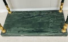 Pair of Swedish Neoclassical Maison Jansen Style Marble Top Consoles - 2883474