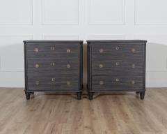 Pair of Swedish Painted Chests of Drawers Circa 1880 - 4353435