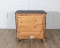 Pair of Swedish Painted Chests with Fluted Drawers and Brass Hardware - 4223308