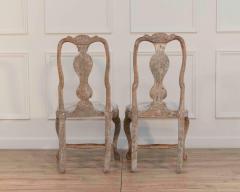 Pair of Swedish Rococo Chairs from Lindome Circa 1770 - 4437807