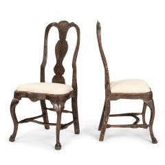 Pair of Swedish Rococo Period Chairs - 3545864