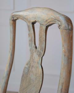 Pair of Swedish Rococo Period Dining Chairs with Vase Form Splats 18th Century - 4557970