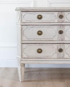 Pair of Swedish White Painted Chests of Drawers circa 1920 - 4791459