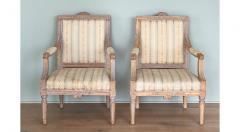 Pair of Swedish armchairs Gustavian period - 3297387