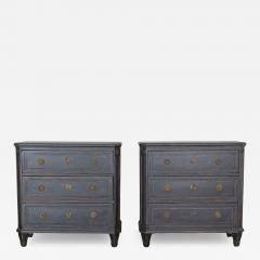Pair of Swedish chests circa 1880 - 4225715